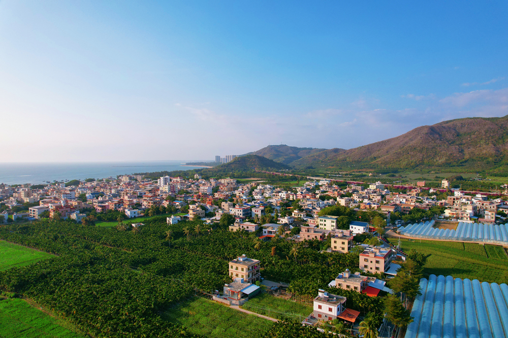 在多个“文明村”牌匾的加持下，“颜值” 越来越高的三亚梅西村，吸引着八方游客和投资商纷至沓来。