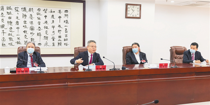 沈晓明参加代表团审议
