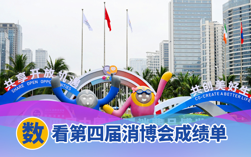 数看第四届消博会 这份成绩单很亮眼！