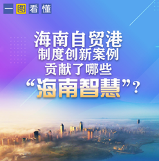 海南自贸港制度创新案例贡献了哪些“海南智慧”？一图看懂