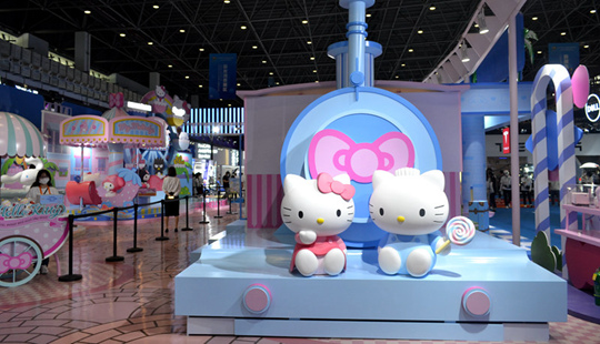 直击消博会网红打卡点 三亚hello kitty度假区亮点纷呈