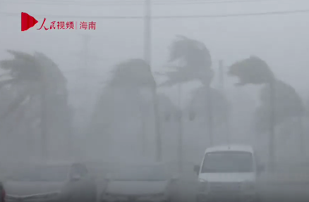 直击超强台风“摩羯”登陆海南文昌
